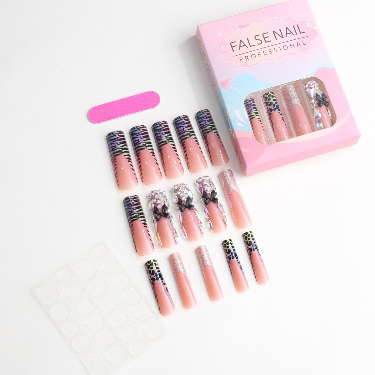 Mystic Blooms & Butterflies Magical Press-On Nails for Effortless Glam